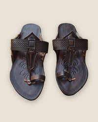 Premium Naral Pan Kolhapuri, pair from above